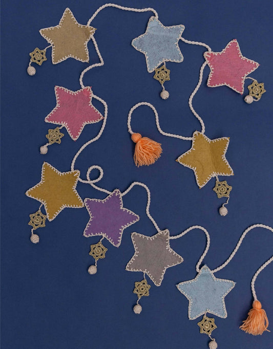 Kids Room Decor Bunting Stars