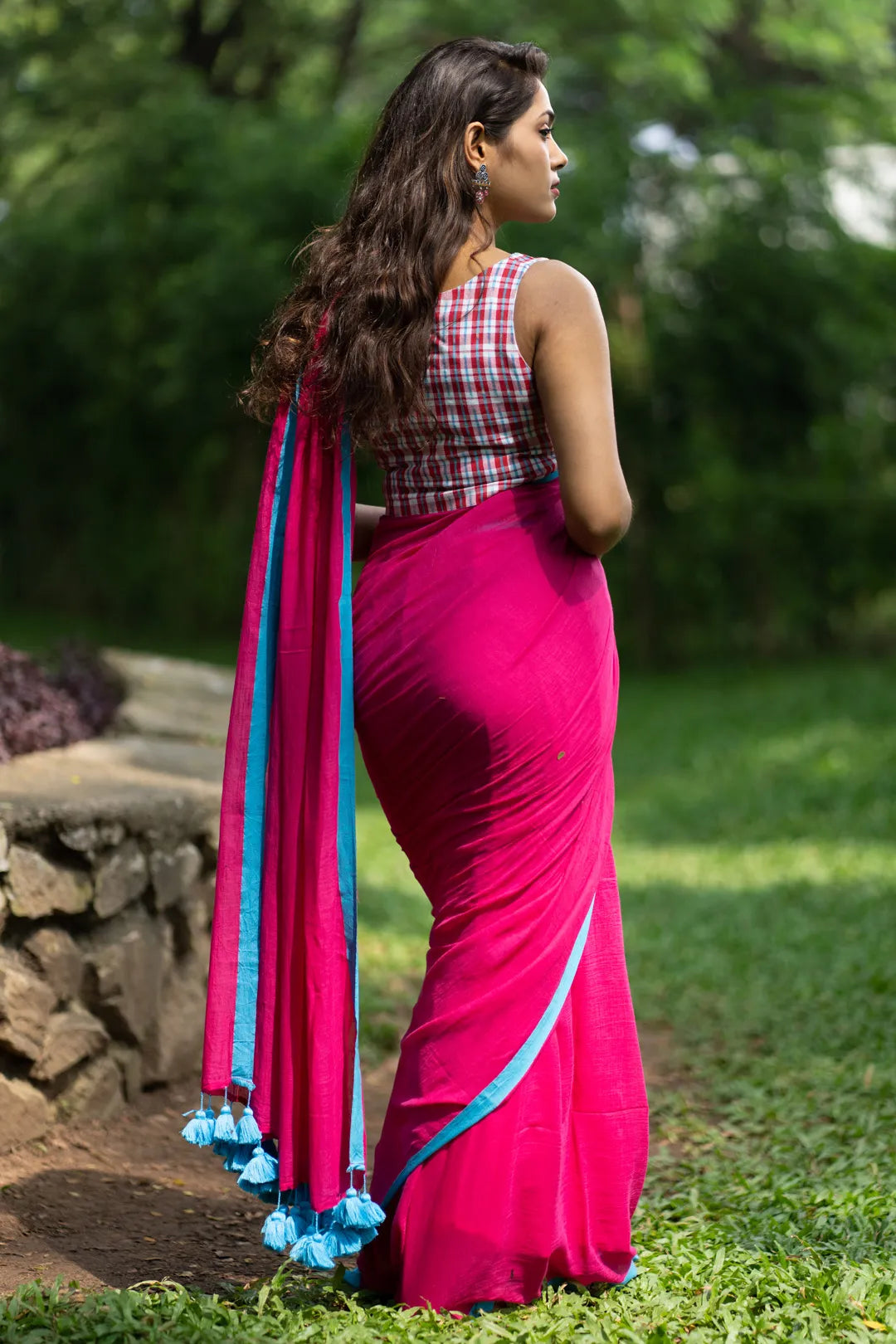 The Lover Club Border Saree