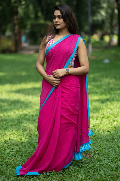 The Lover Club Border Saree