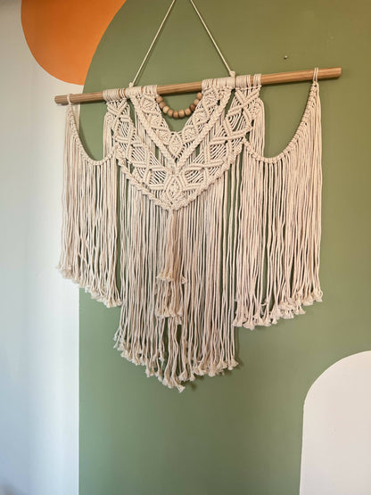 Boho Macrame Wall Hanging