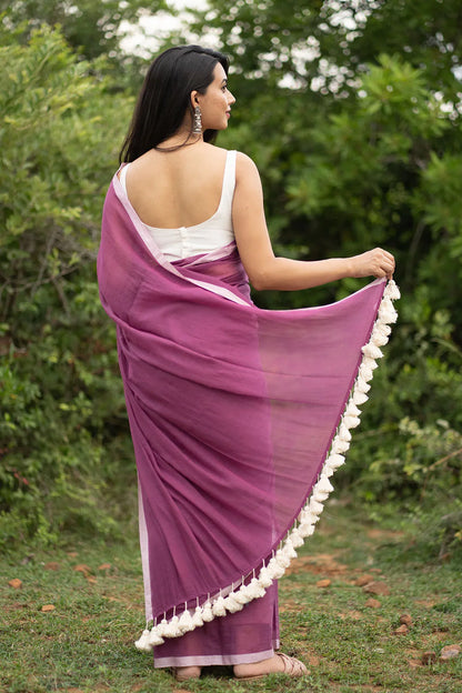 Little Secrets White Boer Saree