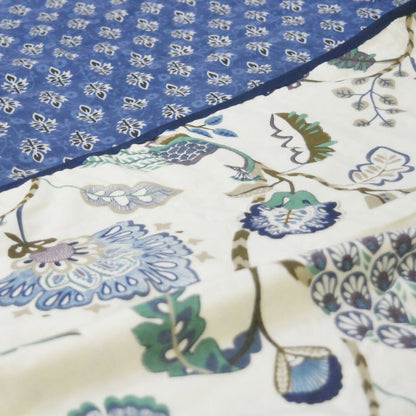 Indigo Mist All over Printed Double Reversible Dohar