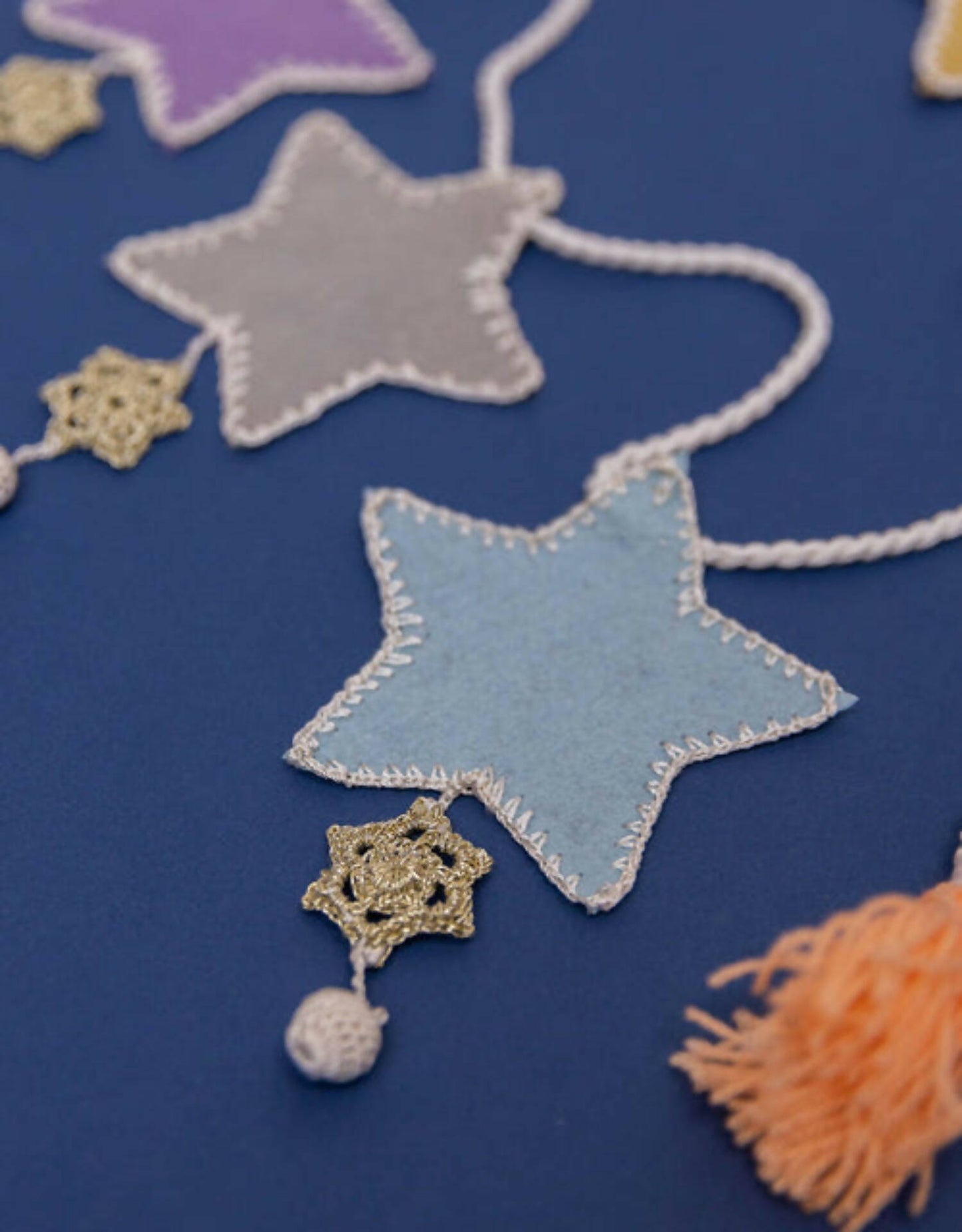 Kids Room Decor Bunting Stars