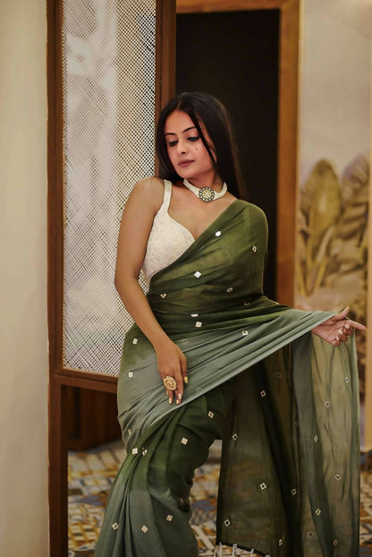 Green Bee Saree