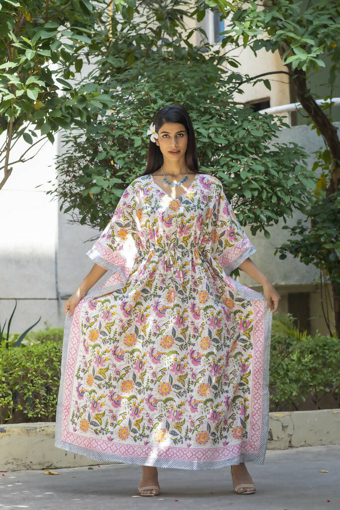 Pink City Placidity Kaftan