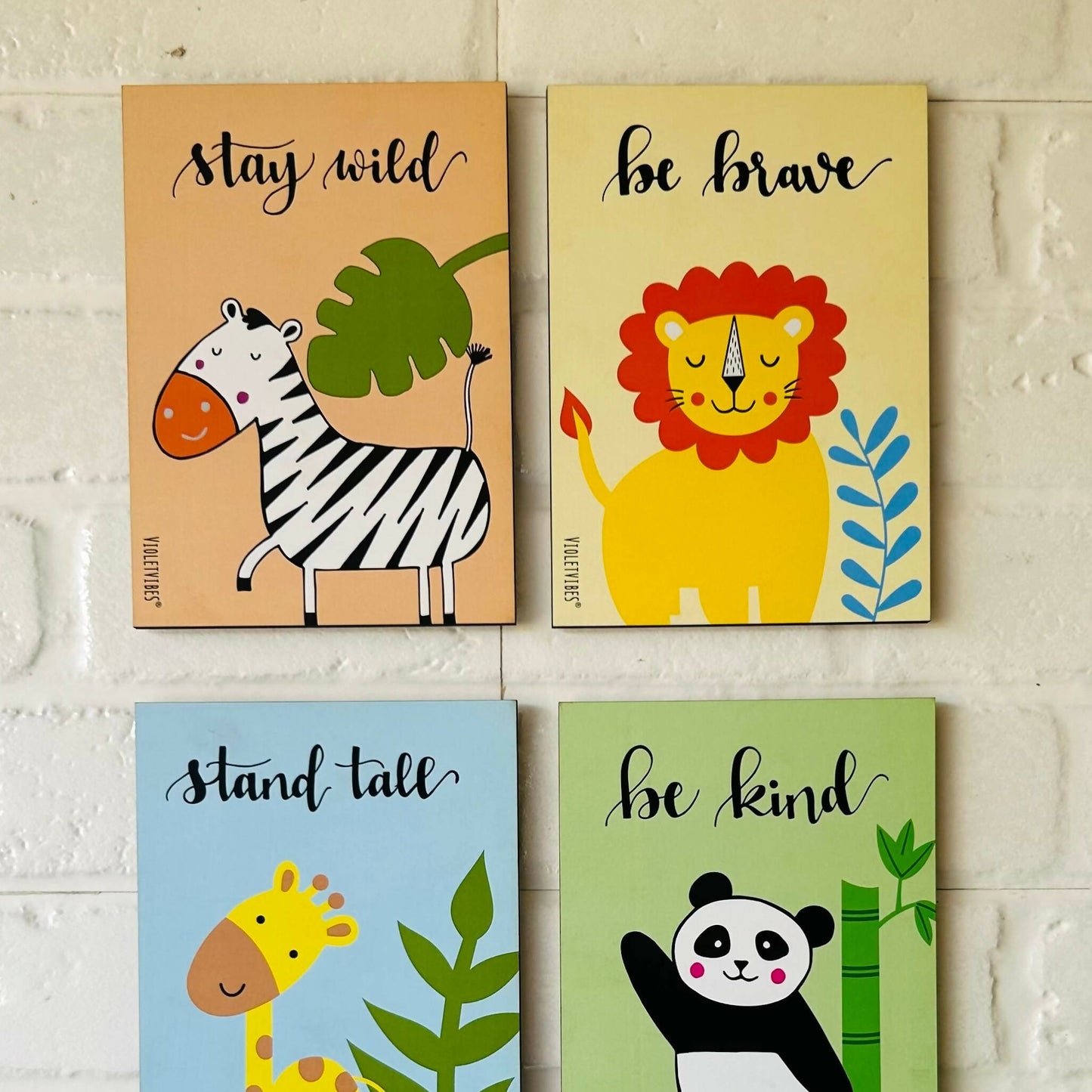 Jungle Themes- Set of 4 (Room Decor)