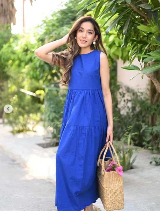 Royal Blue Summer Maxi