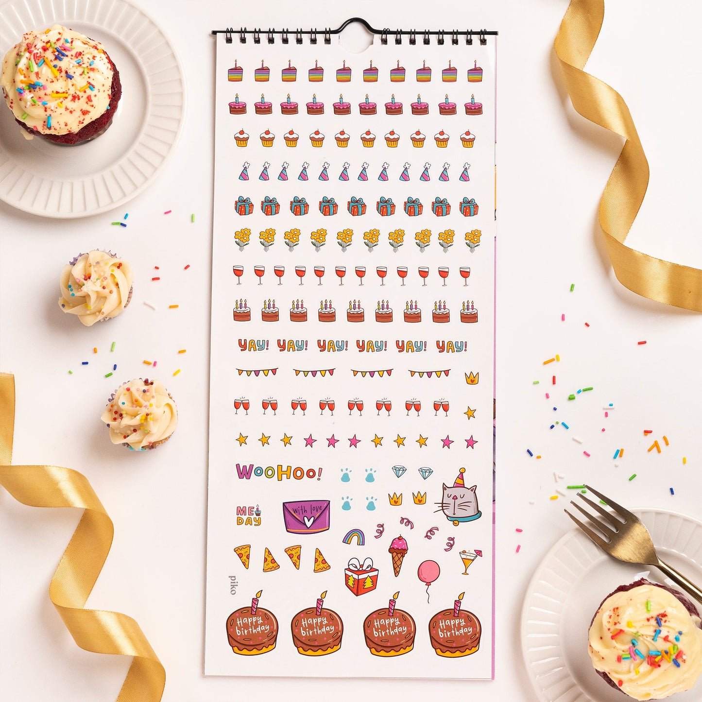 Perpetual Wall Calendar / Always On Time