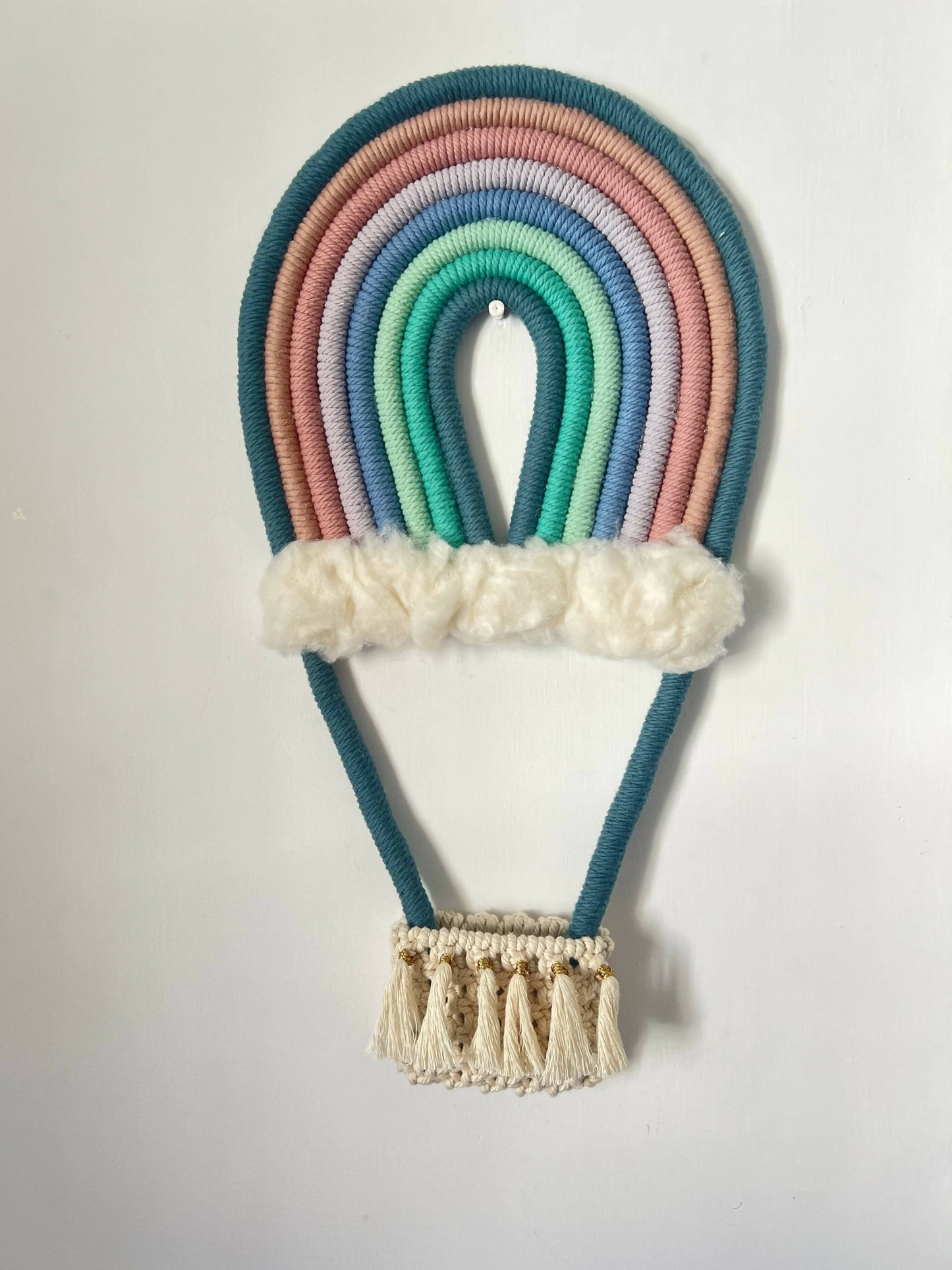 8 Layer Macrame Hot Air Balloon