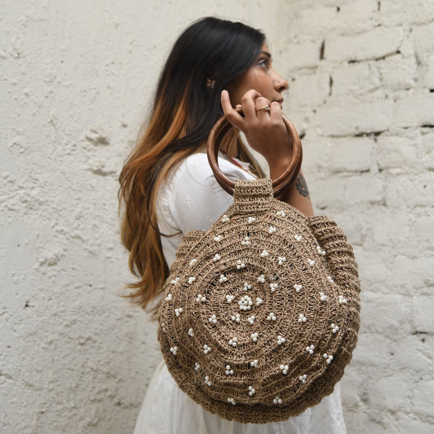 The Regal crochet handbag