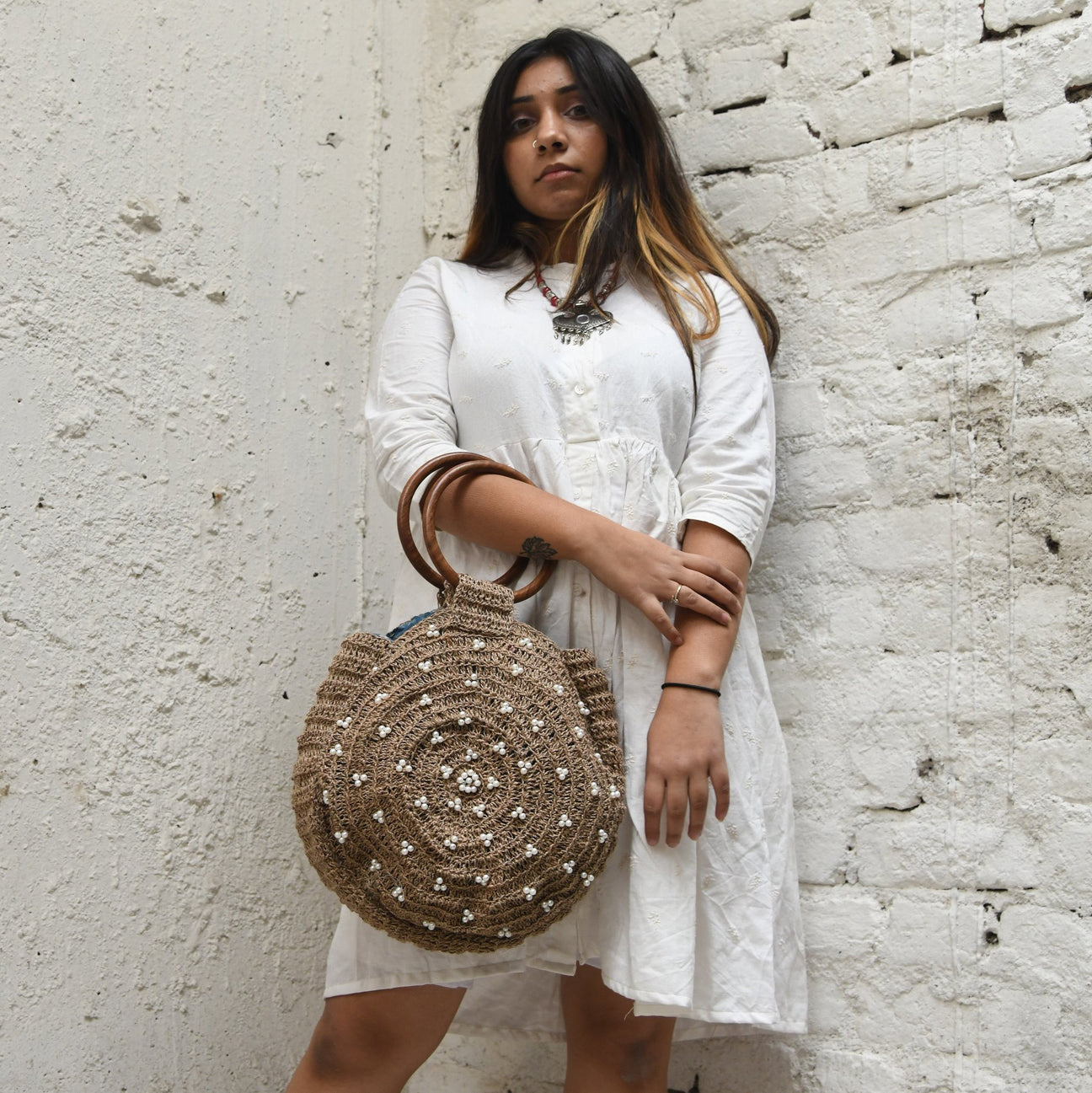 The Regal crochet handbag