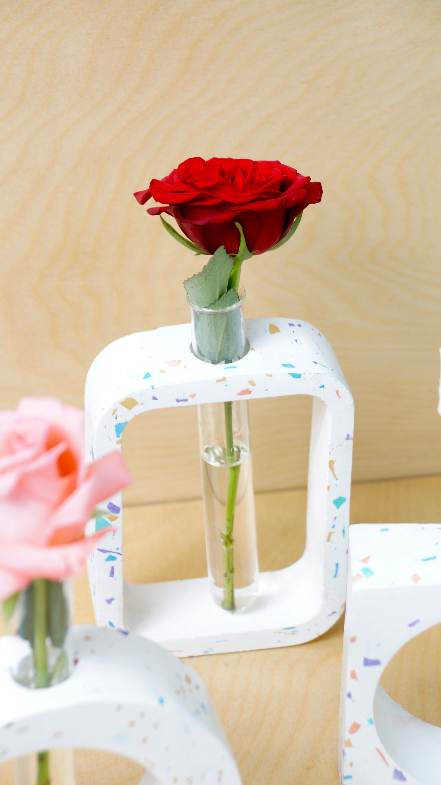 Terrazo Test Tube Vase