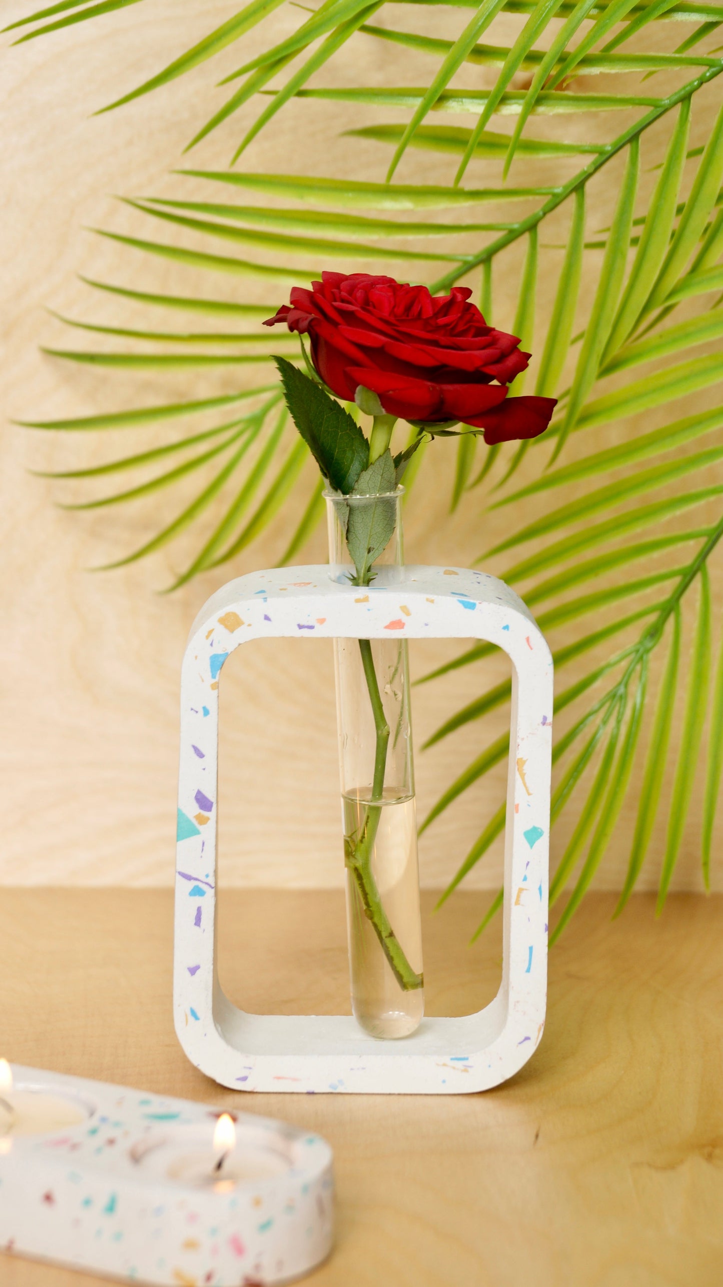 Terrazo Test Tube Vase