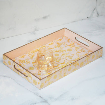 Golden Hour Serving Tray Set (Set of 3)