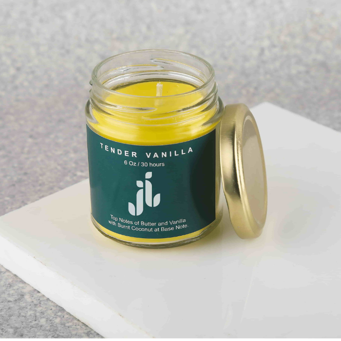 Tender Vanilla Scented Candle