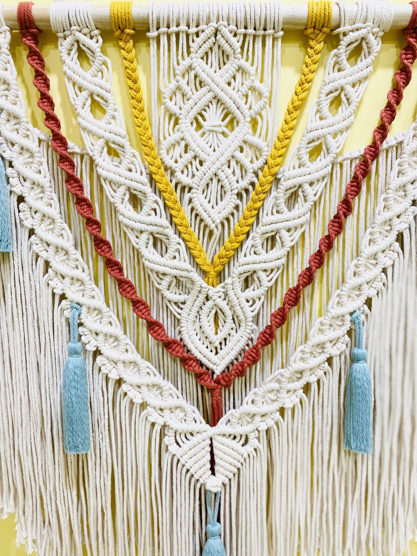 5 Layer Macrame Wall Hanging