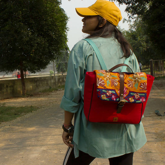 Handembroidery Babli Backpack