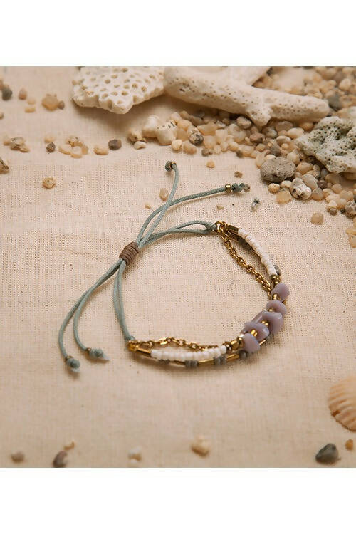 Calming Peace Bracelet with Angelite, Blue Lace Agate & Lavender Amethyst |  Brahmatells — BrahmatellsStore