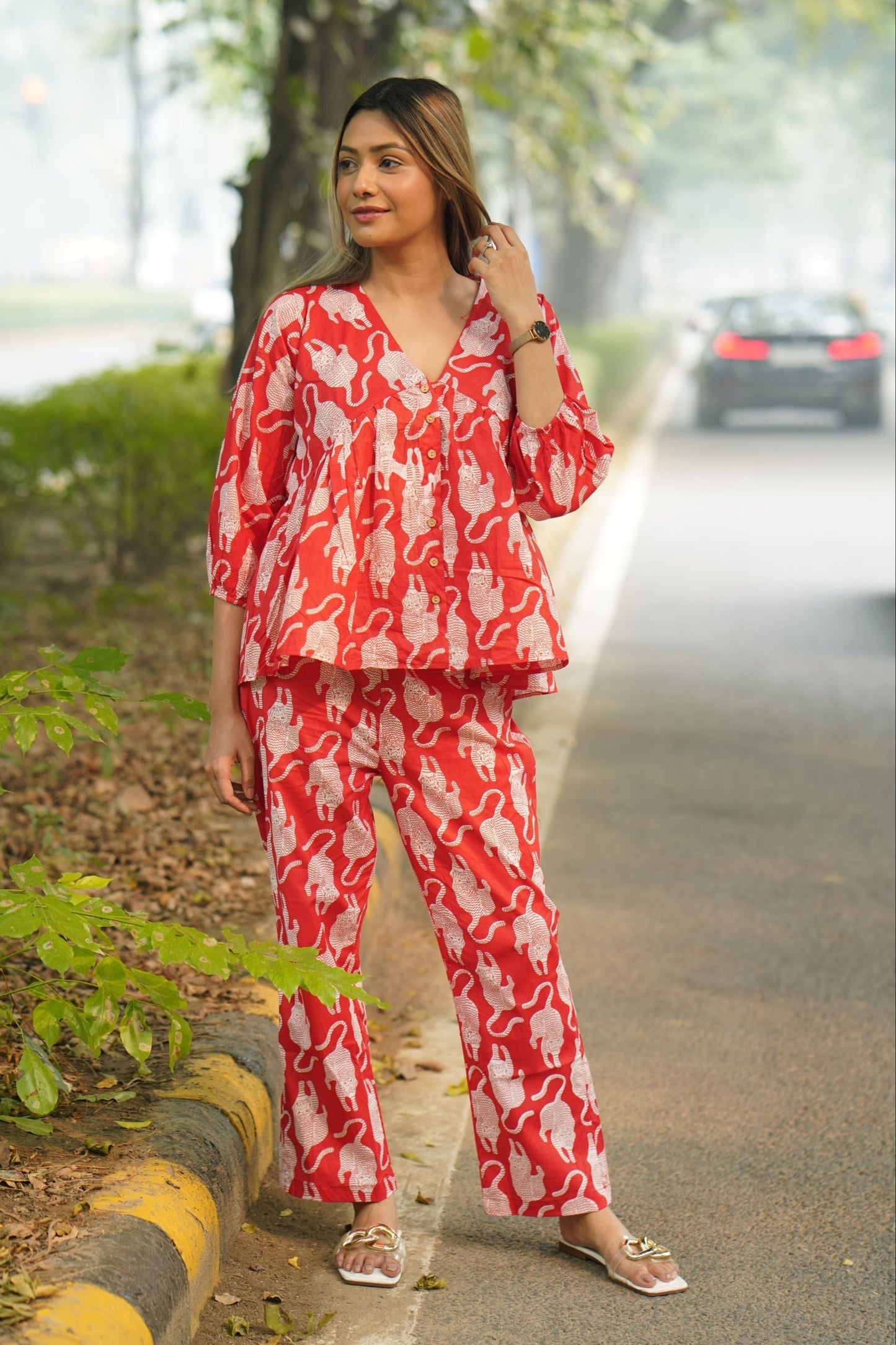 Tiger Blaze Coord Set