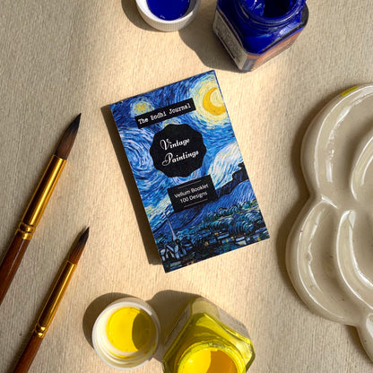 Vellum Booklet - Vintage Paintings