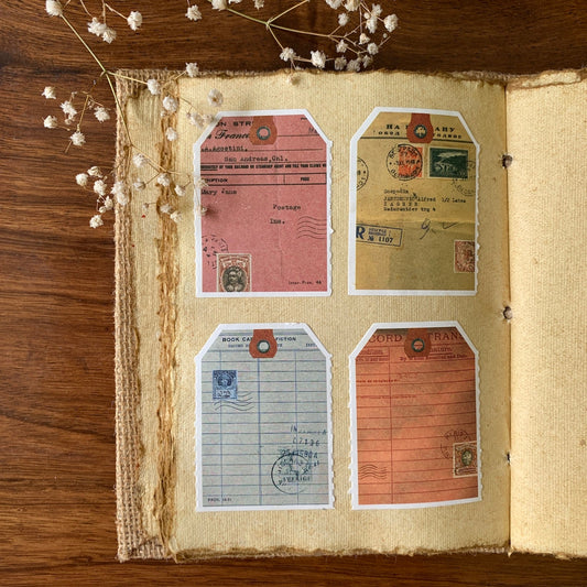 Vintage Receipt Tag Roll