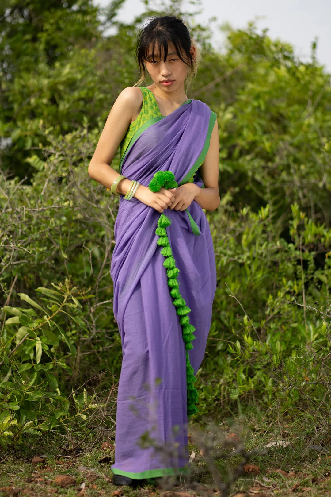 Juliet Would Love it Lilac Saree