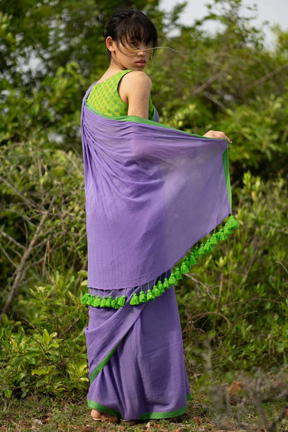 Juliet Would Love it Lilac Saree