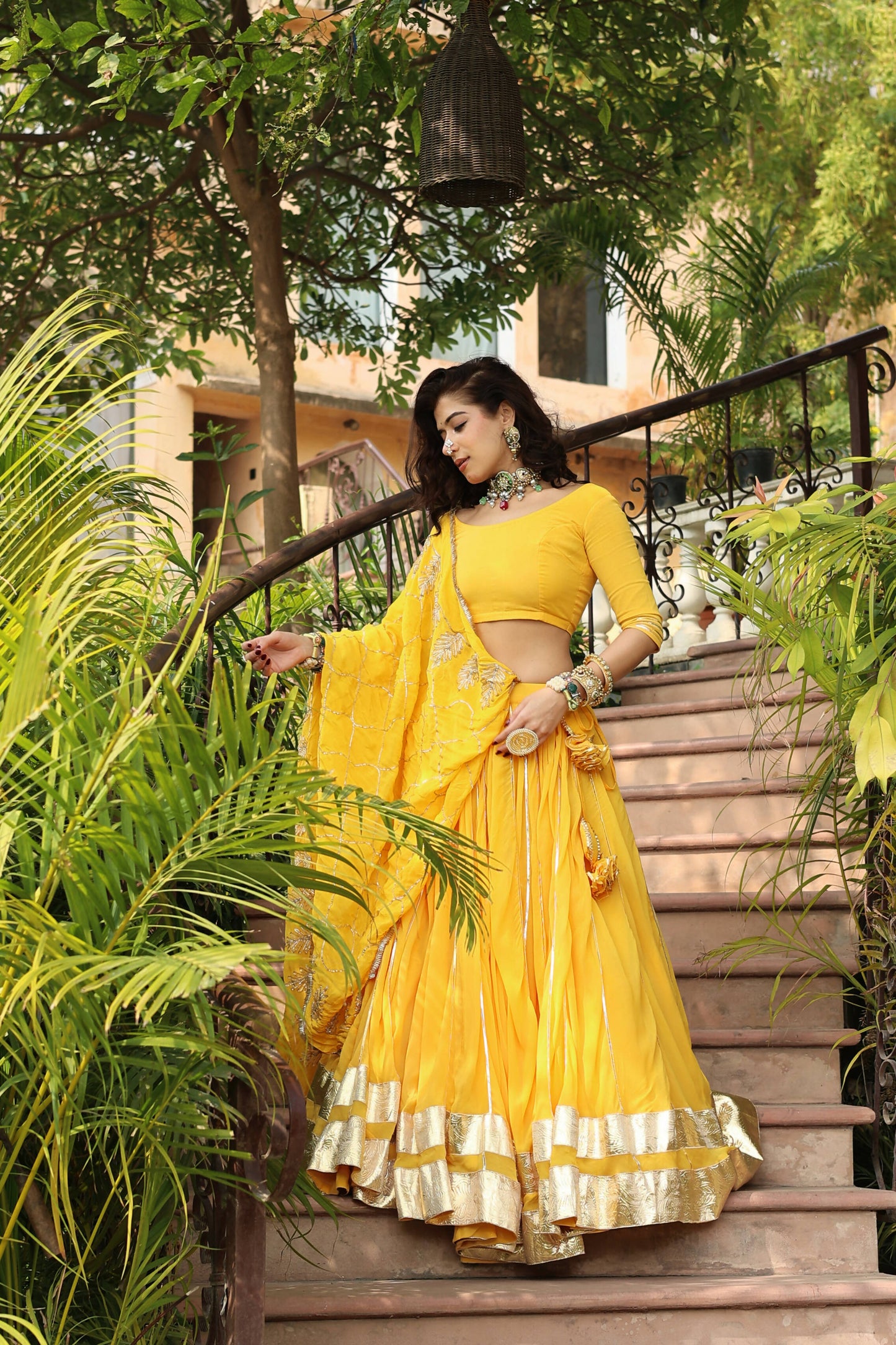 Padmini Yellow Lehenga