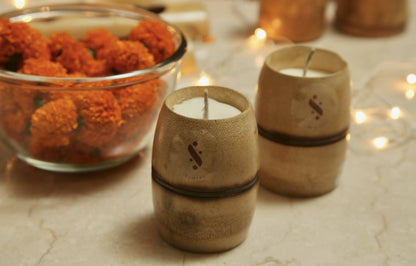 Bamboo Burnt Candle