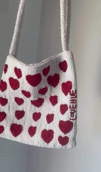 Lover Beaded Bag