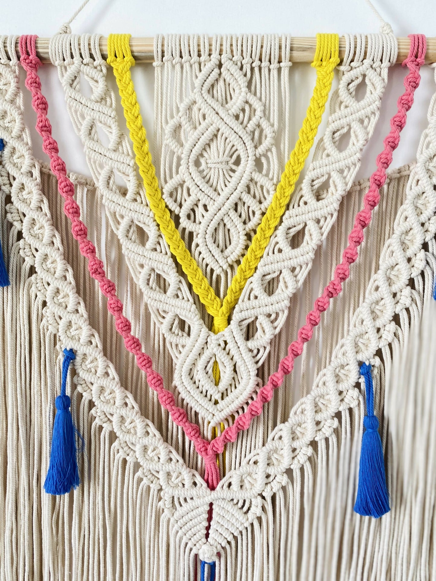 5 Layer Macrame Wall Hanging