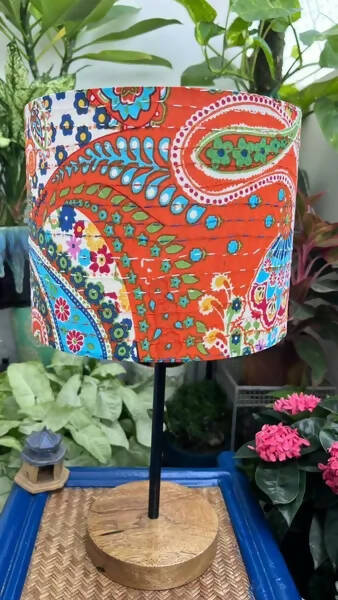 Lampshade - Kantha