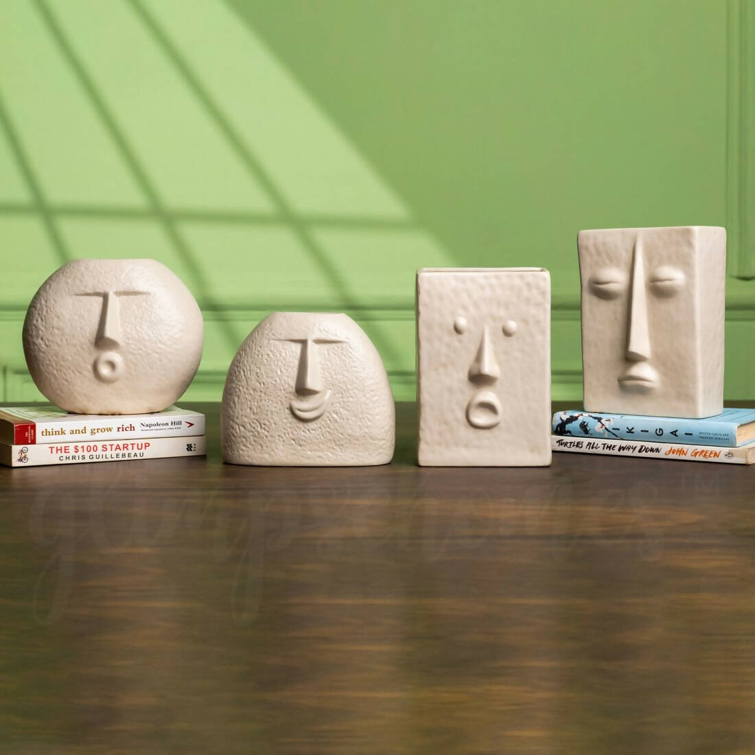 Nordic Face Vases Collection (Set of 4)