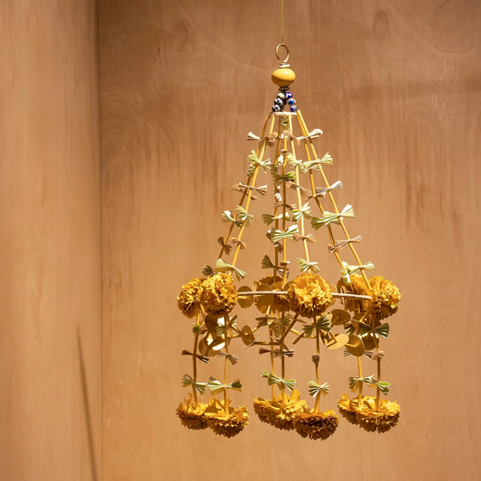 Phool Jhoomar - Marigold flower hanging decoration