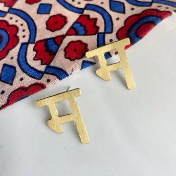 Alphabet Earring