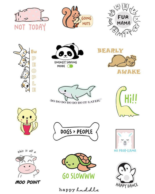 Stickers | Plants & Animals