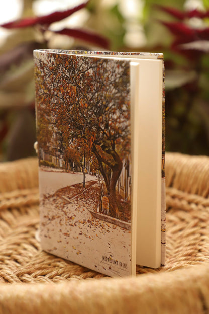 Autumn Fall Handmade Paper Diary