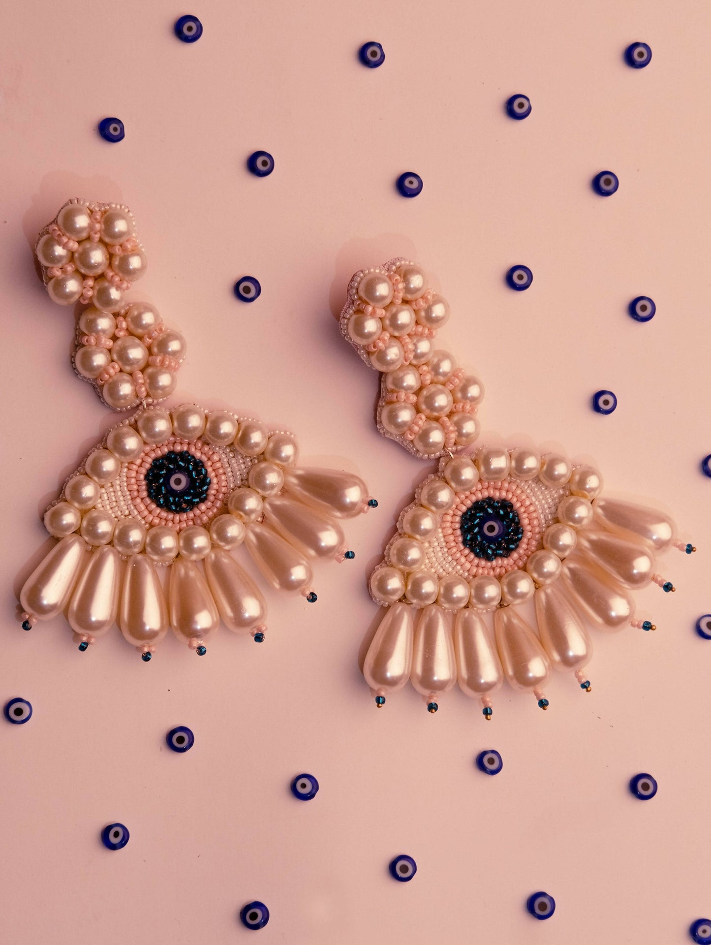 Nazar Pearl Earrings