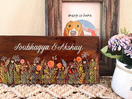 Wildflower Name Plate