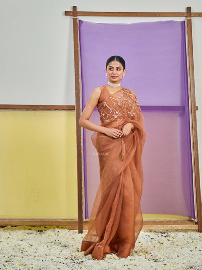 Dhara Silk Organza Saree