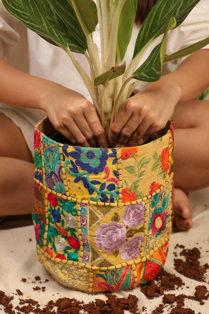 Clayey Pot Cover (Medium)