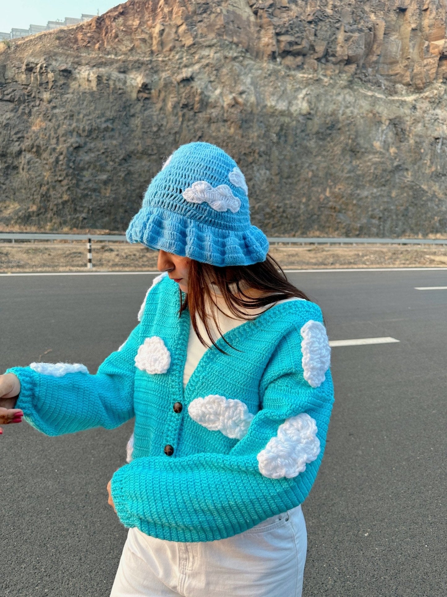 Cloud Crochet Sweater