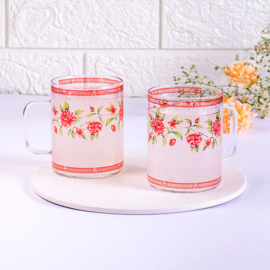 Shrub Roses Round Coffee/Tea Mugs