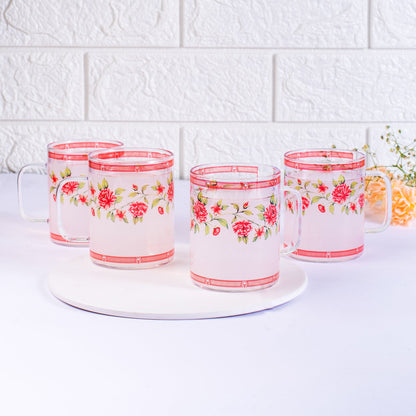 Shrub Roses Round Coffee/Tea Mugs