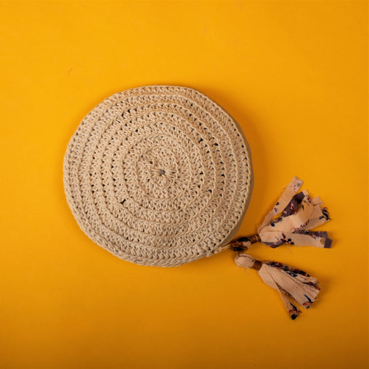 Miniature Round crochet Pouch