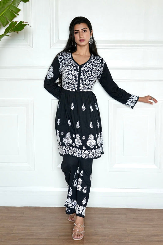 W&B Chikankari Co-Ord Set