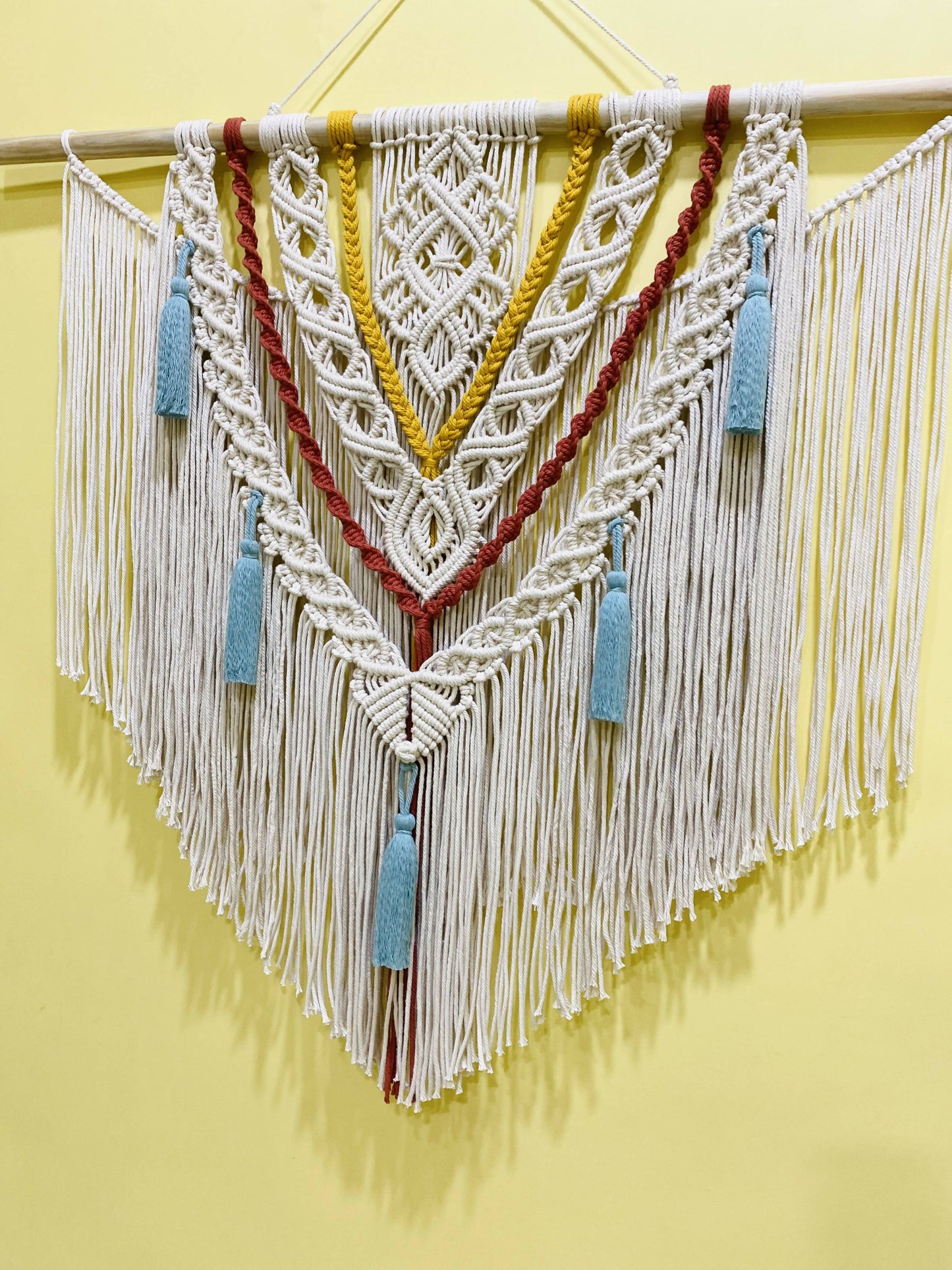 5 Layer Macrame Wall Hanging