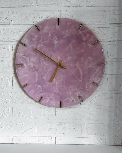 Rose Quartz Clock