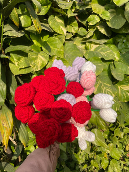 Valentine Crochet Flower