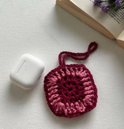 Phool Crochet Airpods cover